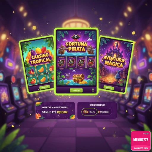 menina777.com Interface